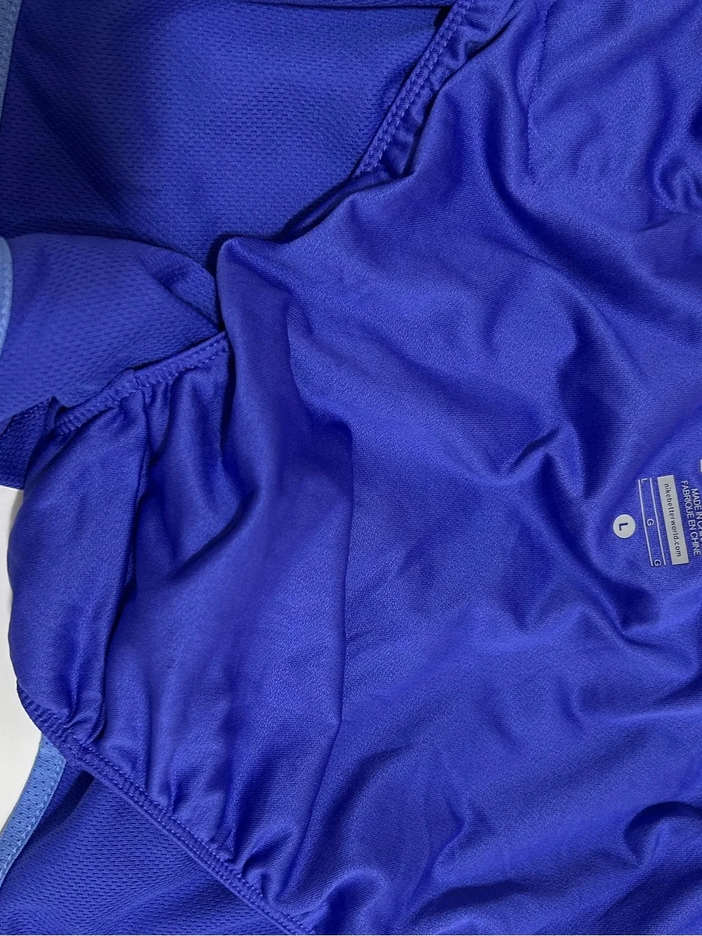 Nike Dri-Fit Women’s Size L Athletic Shorts BlueTraining